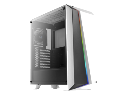 Aerocool Cylon Pro Mid-Tower White Case with RGB Lighting
