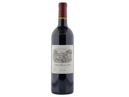 Red wine Carruades de Lafite 2014