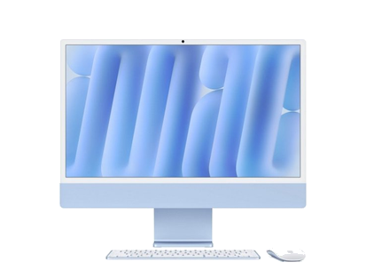 Apple iMac 24" M4 CPU 10/GPU 10, 32 GB, SSD 2 TB, geel, nanoteksuur + numeriese Touch ID-sleutelbord en stuurvlak