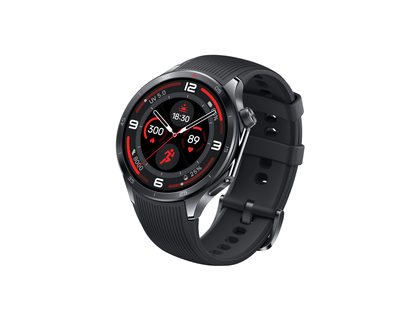 OnePlus Watch 3 GPS NFC AMOLED 46 мм обсидиановый титан, чёрный ремешок