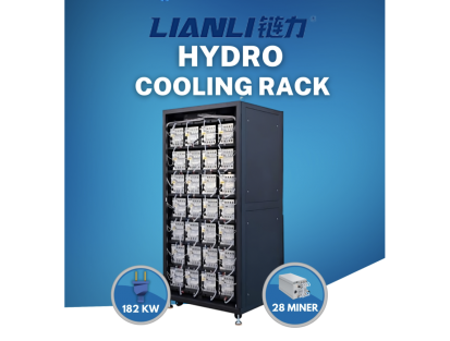 Lianli Hydro Water Cooling BTC Hydro mining rack system
